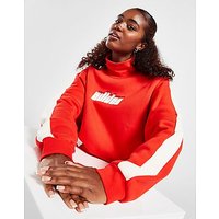 adidas Originals Ski Chic Mock Neck Sweatshirt - Vivid Red - Womens