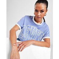 LEVI'S Varsity Boyfriend T-Shirt - Blue - Womens