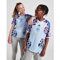 adidas Spain Women 2023 Away Shirt Junior - Glow Blue - Kids