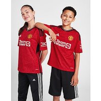 adidas Manchester United FC 2023/24 Home Shirt Junior - Team Collegiate Red