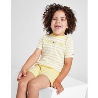 Tommy Hilfiger Essential Stripe T-Shirt/Shorts Set Infant - Yellow